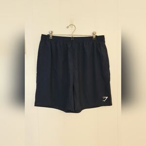 Gymshark Men's Dark Blue Athletic Shorts